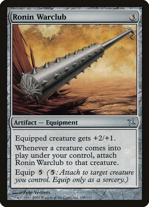 Ronin Warclub Card Front