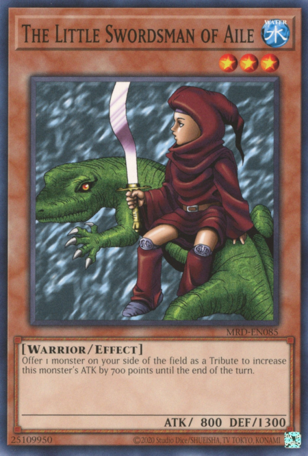 The Little Swordsman of Aile Card Front