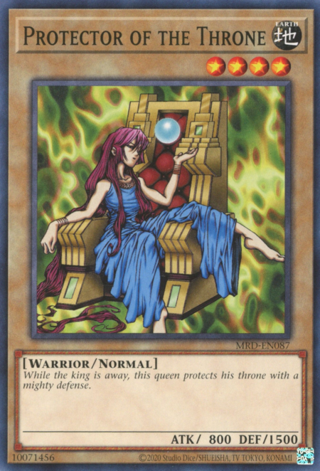 Protector of the Throne Card Front