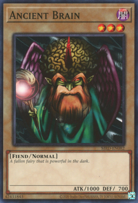 Ancient Brain Card Front