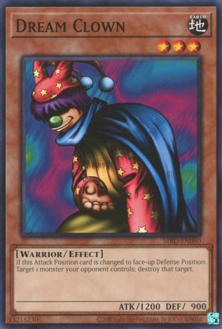 Clown del Sogno Card Front