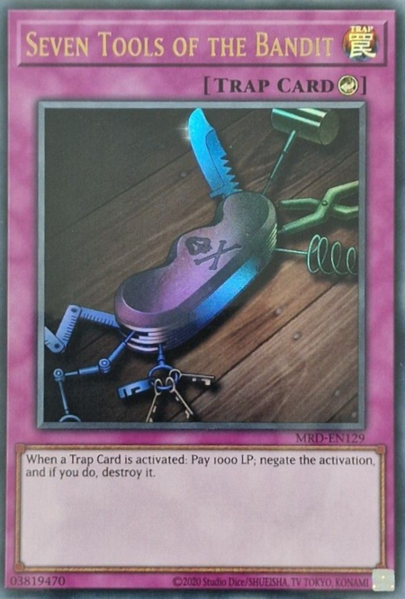 Seven Tools of the Bandit Card Front