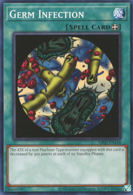 Germ Infection Card Front