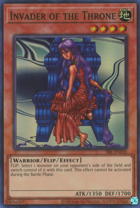 Invader of the Throne Card Front