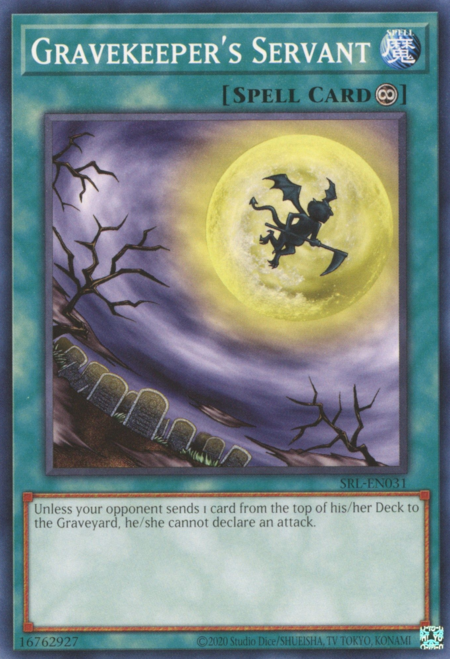 Gravekeeper's Servant Card Front