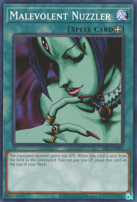 Malevolent Nuzzler Card Front
