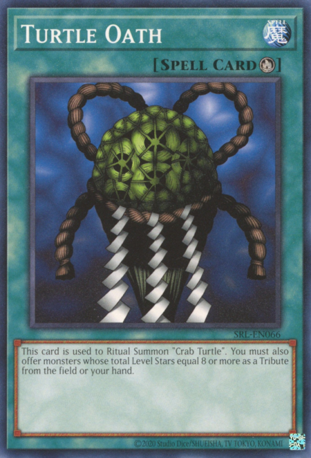 Turtle Oath Card Front