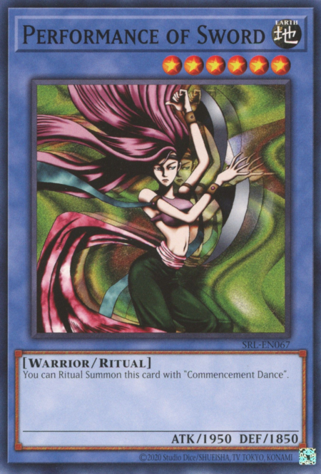 Performance of Sword Card Front