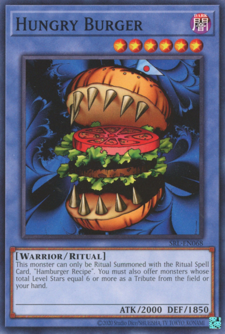 Hungry Burger Card Front