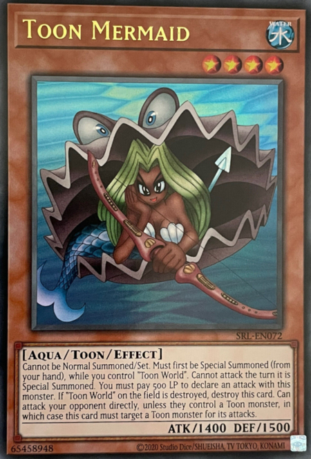 Toon Mermaid Card Front