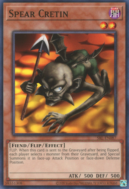 Spear Cretin Card Front