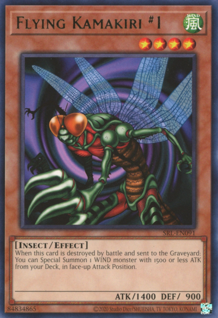 Flying Kamakiri #1 Card Front