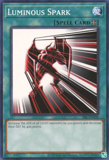 Luminous Spark Card Front