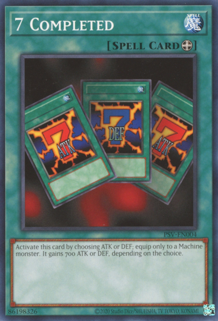 7 Completed Card Front