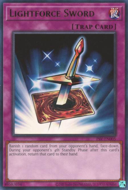 Lightforce Sword Card Front