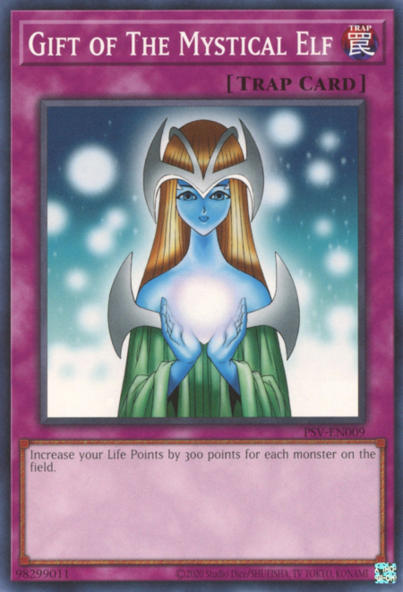 Gift of The Mystical Elf Card Front