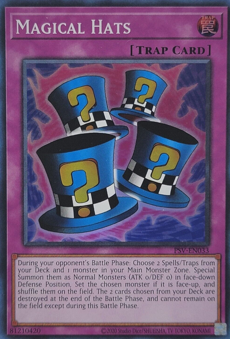 Magical Hats Card Front