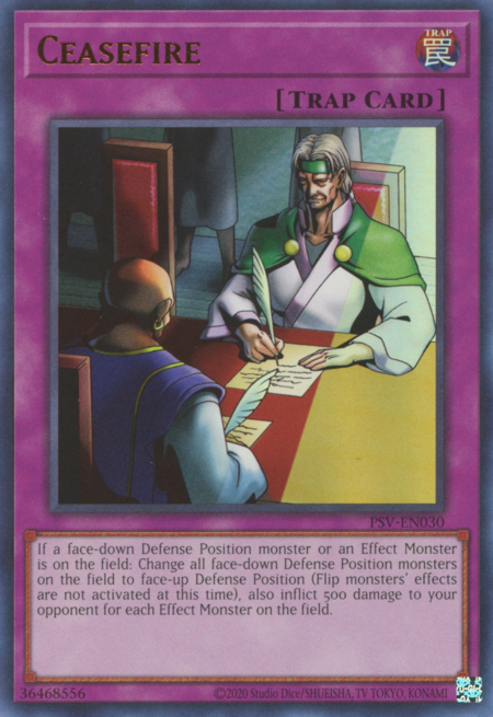 Ceasefire Card Front