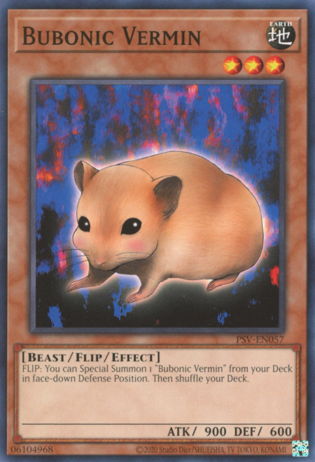 Bubonic Vermin Card Front