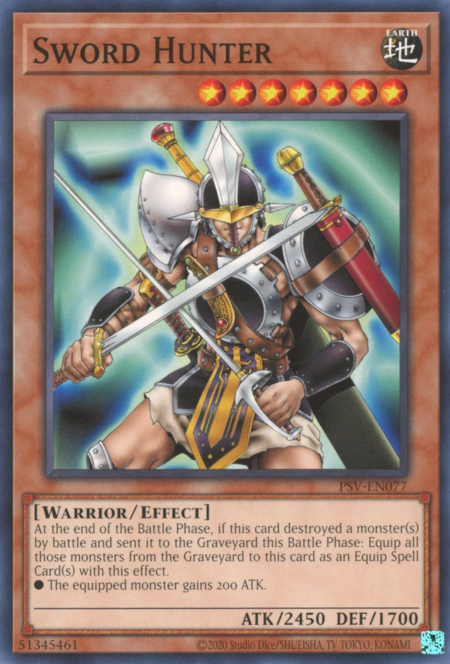 Sword Hunter Card Front