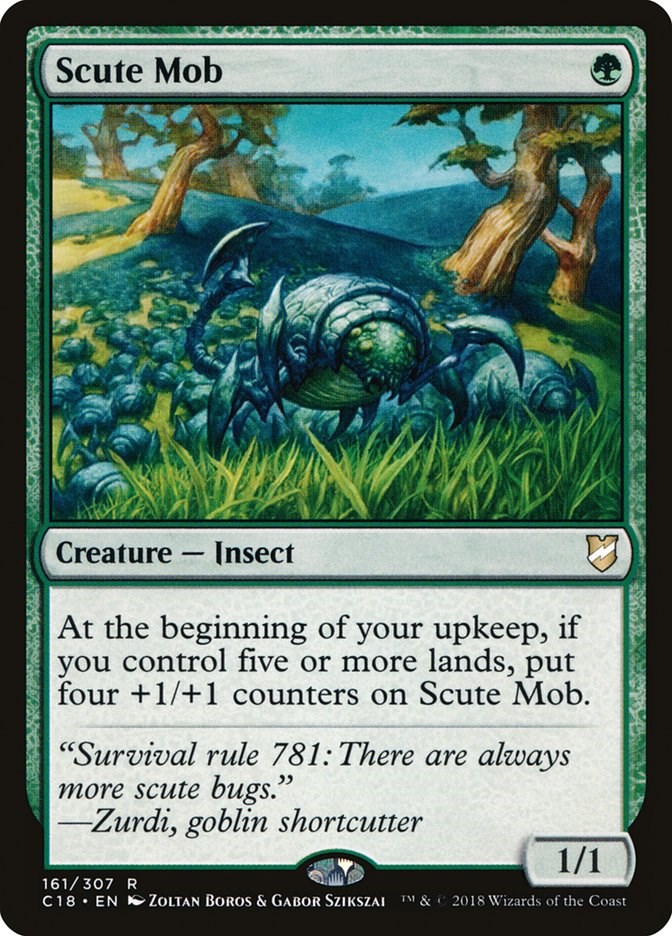 Scute Mob Commander 2018 | Magic | CardTrader