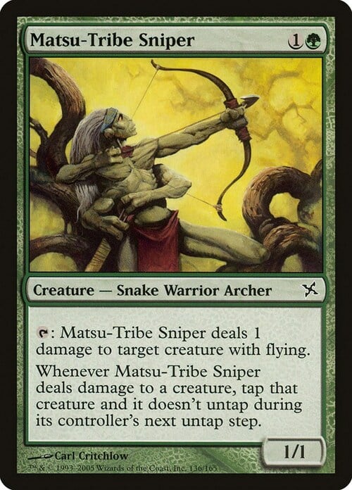 Matsu-Tribe Sniper Card Front