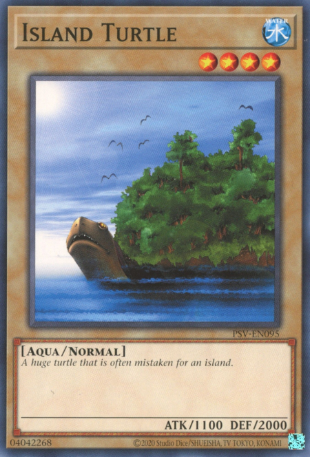 Island Turtle Card Front