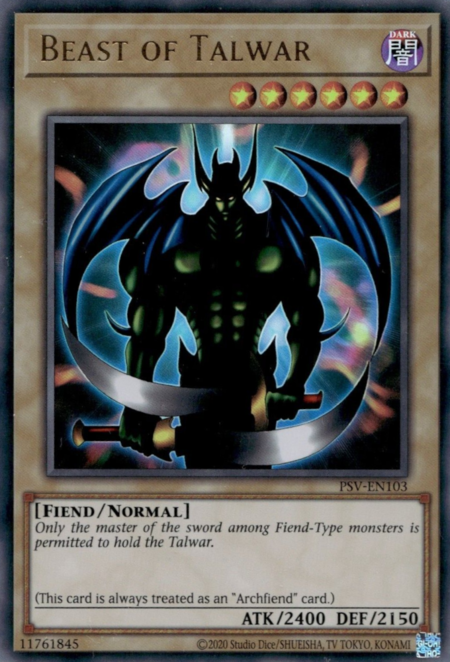 Beast of Talwar Card Front