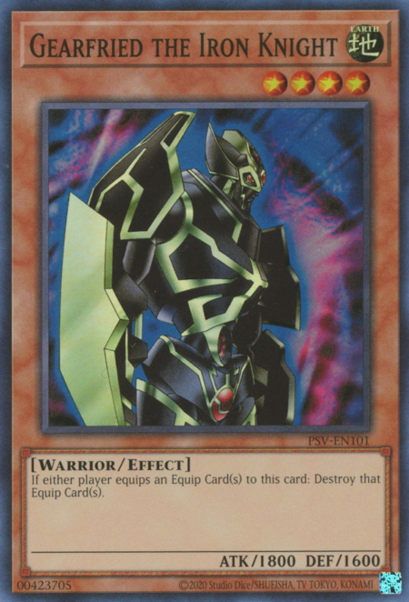 Gearfried the Iron Knight Card Front
