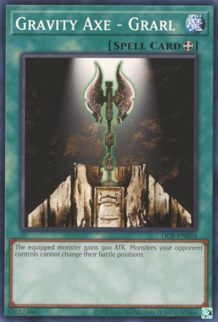 Gravity Axe - Grarl Card Front