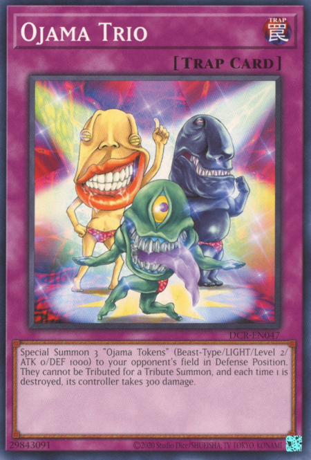 Ojama Trio Card Front