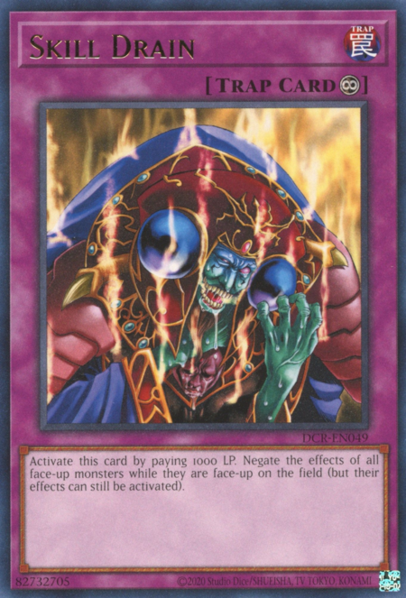 Skill Drain Card Front