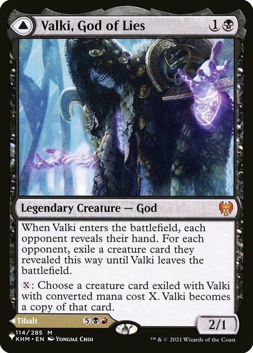 Valki, dios de las mentiras // Tibalt, Impostor Cósmico Frente
