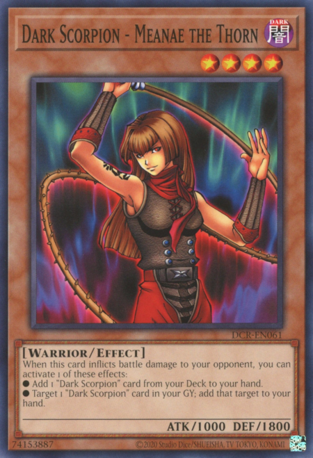 Dark Scorpion - Meanae the Thorn Card Front