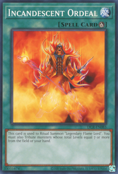 Incandescent Ordeal Card Front