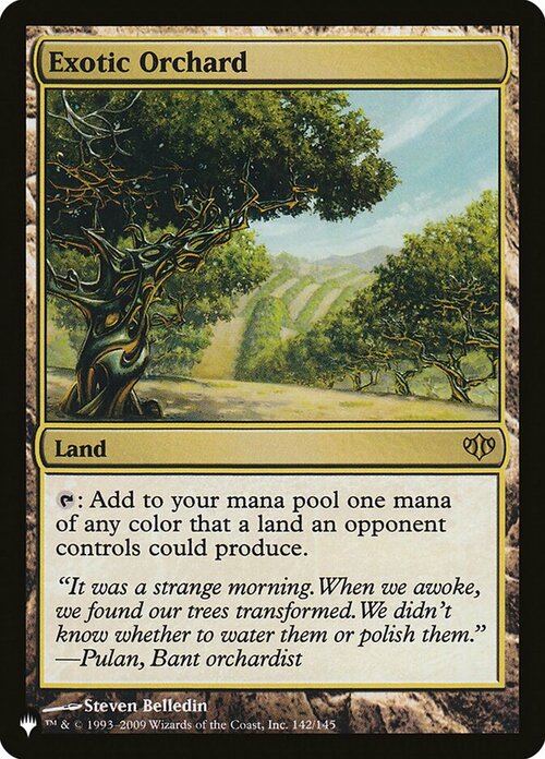 Exotic Orchard Card Front