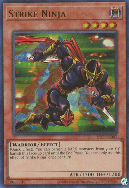 Strike Ninja Card Front