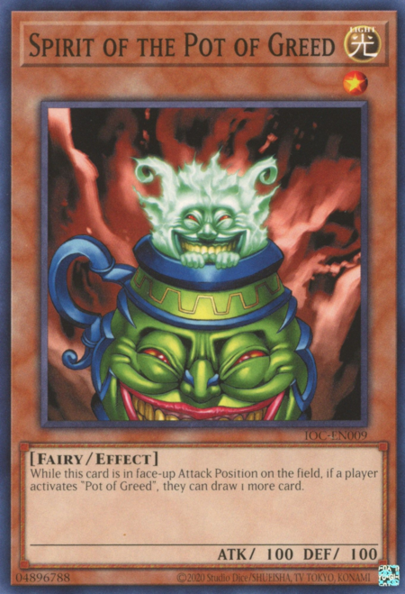 Spirit of the Pot of Greed Card Front