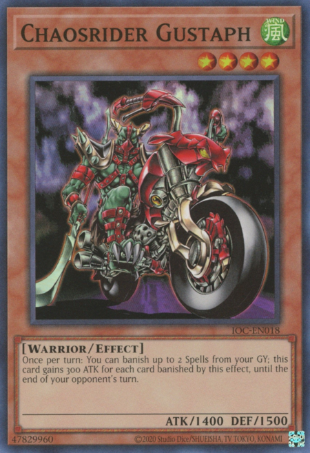 Chaosrider Gustaph Card Front