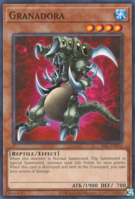 Granadora Card Front