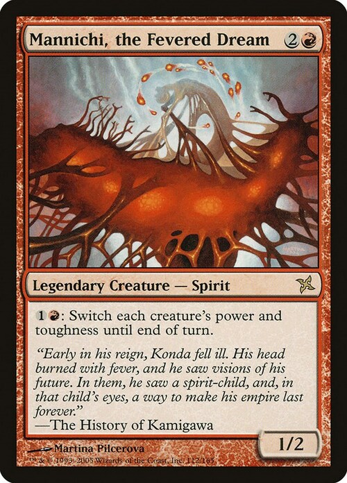 Mannichi, the Fevered Dream Card Front