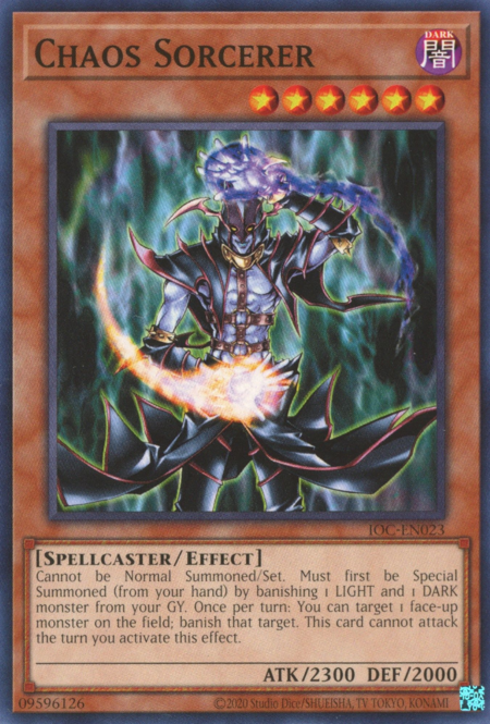 Stregone del Chaos Card Front