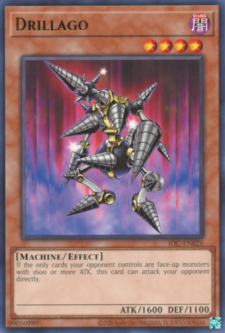 Drillago Card Front