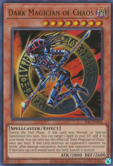 Dark Magician of Chaos Card Front