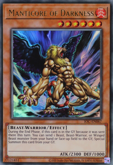 Manticore of Darkness Card Front