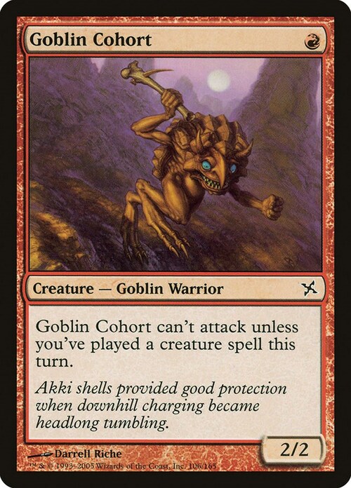 Goblin Cohort Card Front