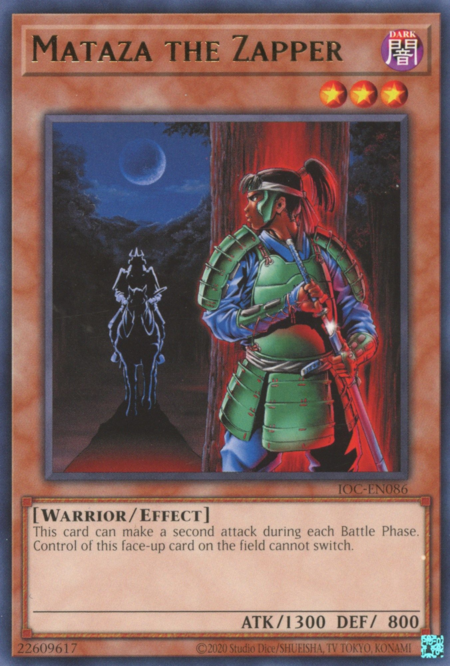 Mataza the Zapper Card Front