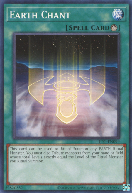 Earth Chant Card Front