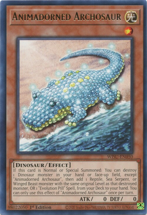 Animadorned Archosaur Card Front