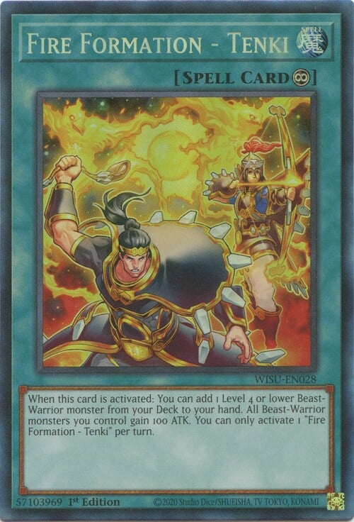 Fire Formation - Tenki Card Front
